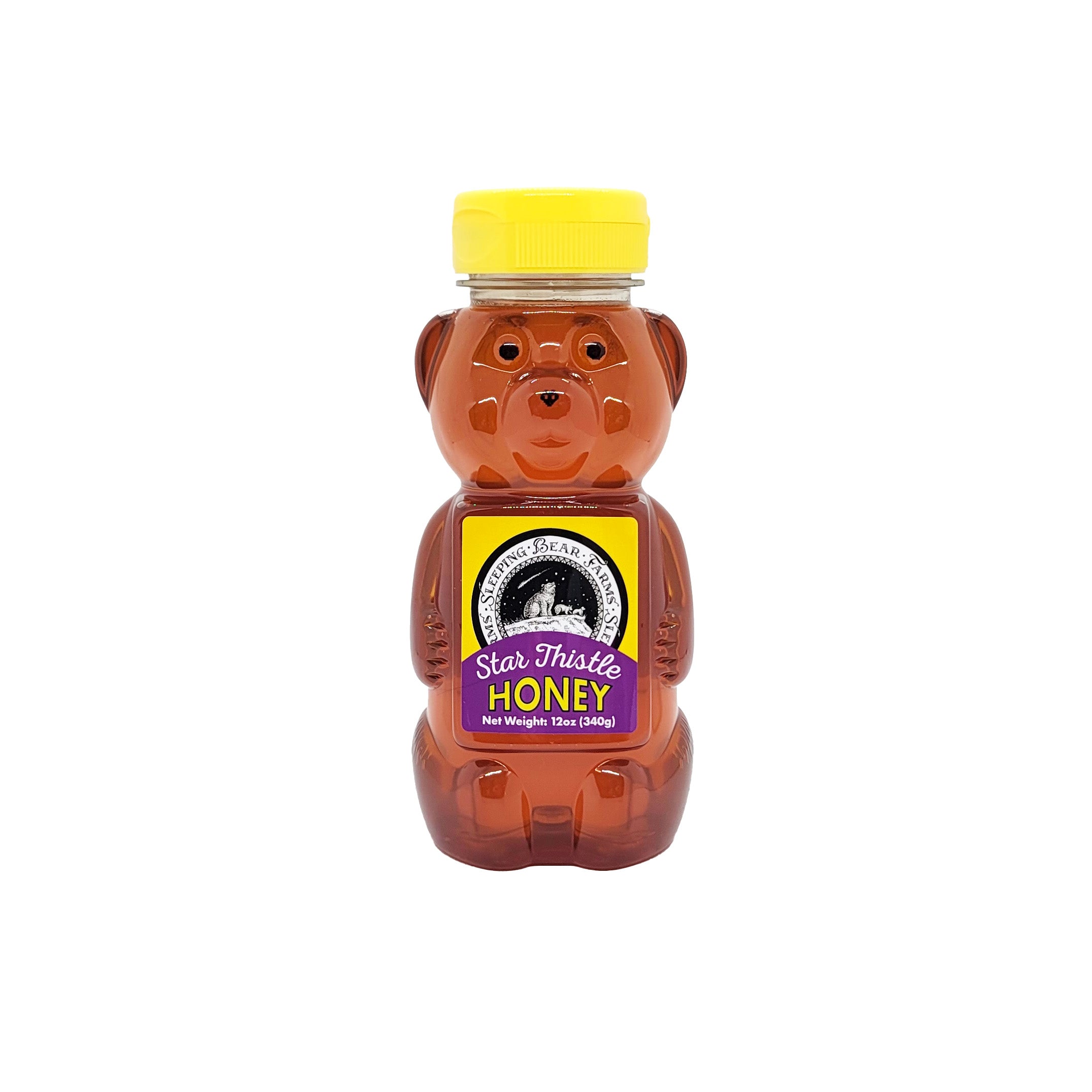 Star Thistle Honey Bear 12 oz. – Sleeping Bear Farms
