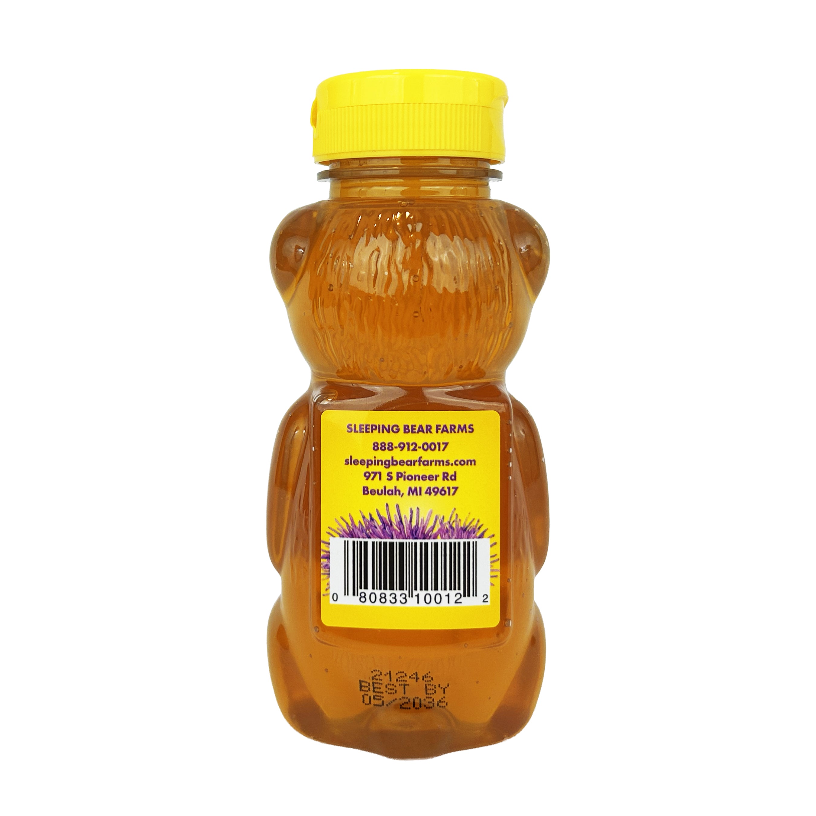 Star Thistle Honey Bear 12 oz. - Case of 12