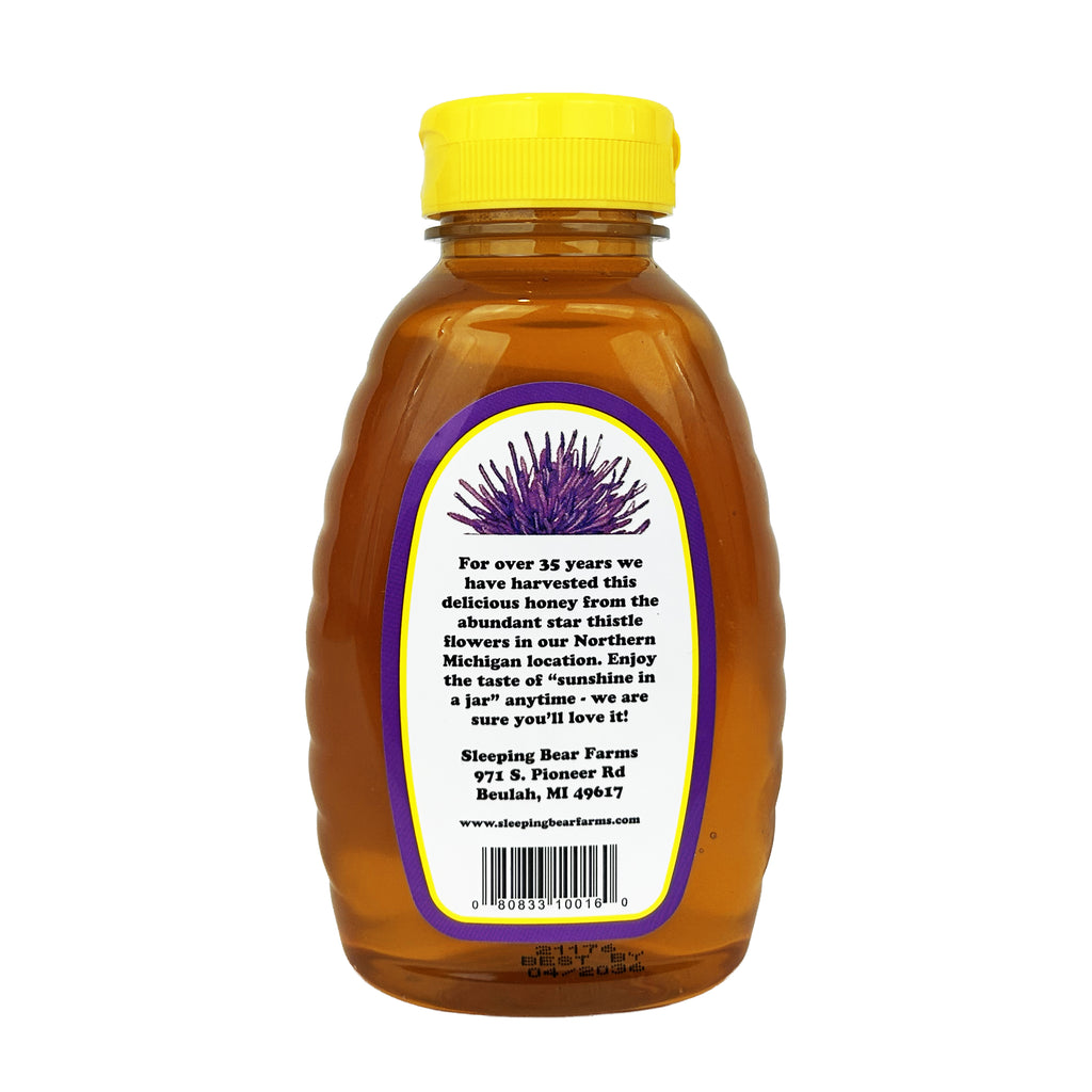 Star Thistle Honey 16oz. Bottle - Case of 12