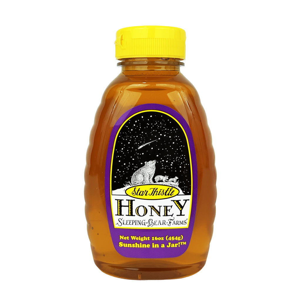 Star Thistle Honey 16oz. Bottle - Case of 12