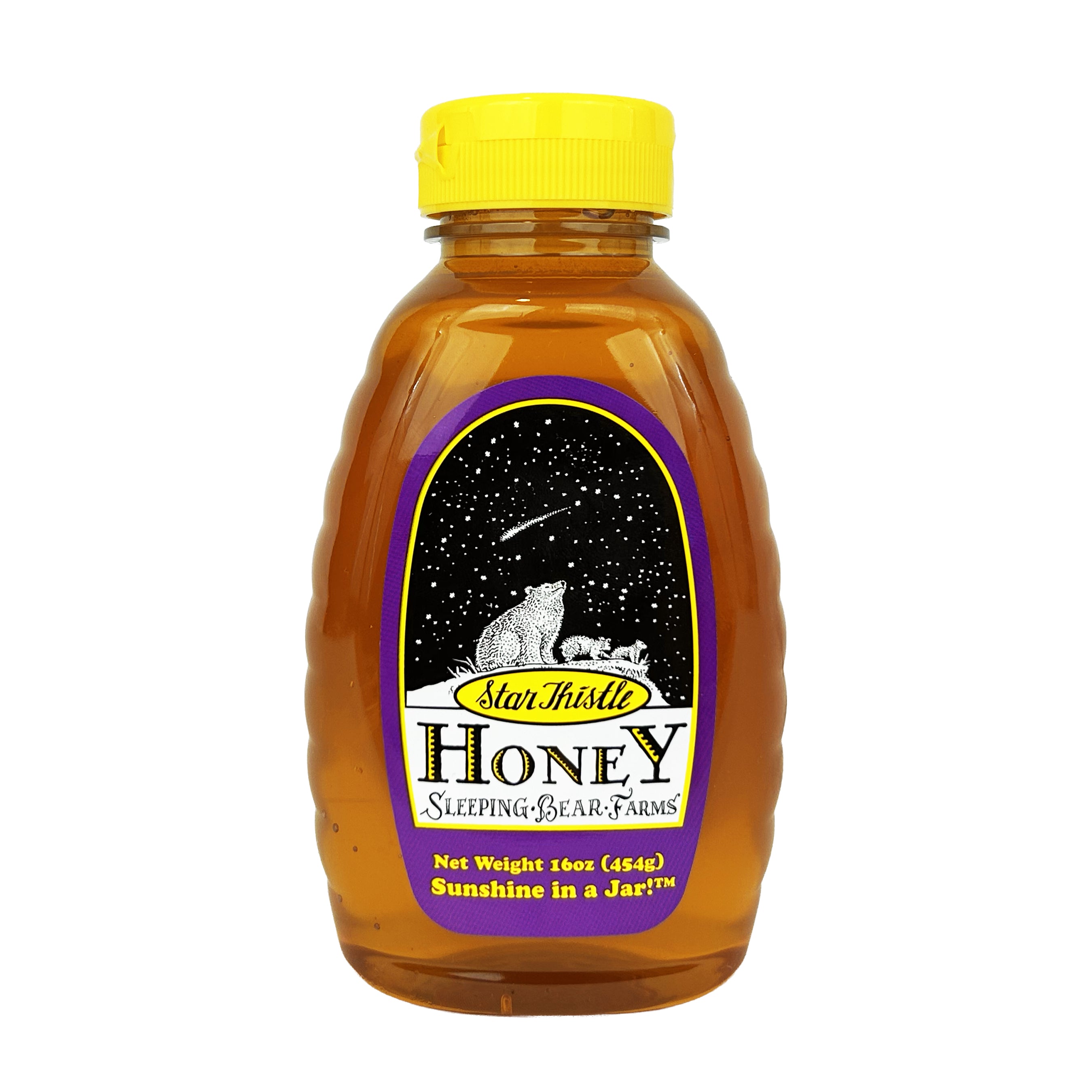 Star Thistle Honey 16oz. Bottle - Case of 12
