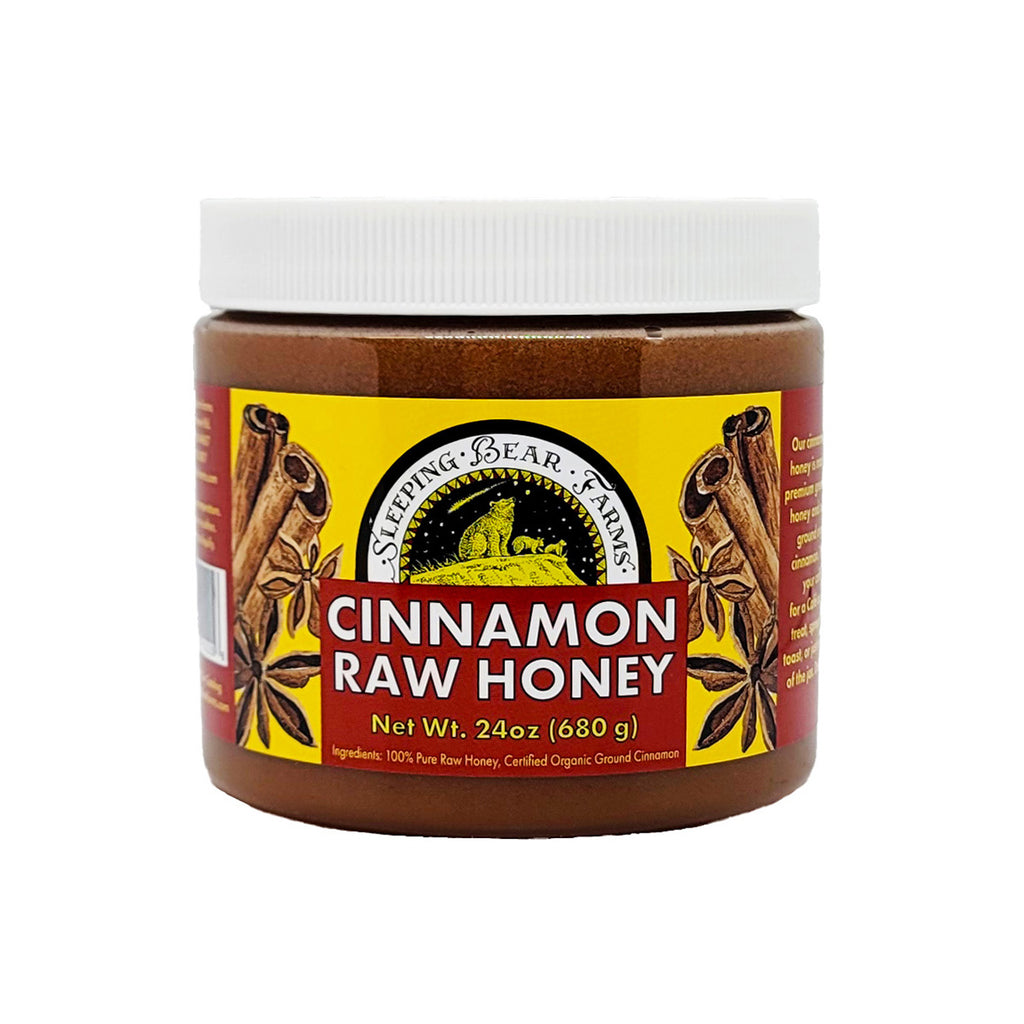 Cinnamon Raw Honey - 1.5lbs