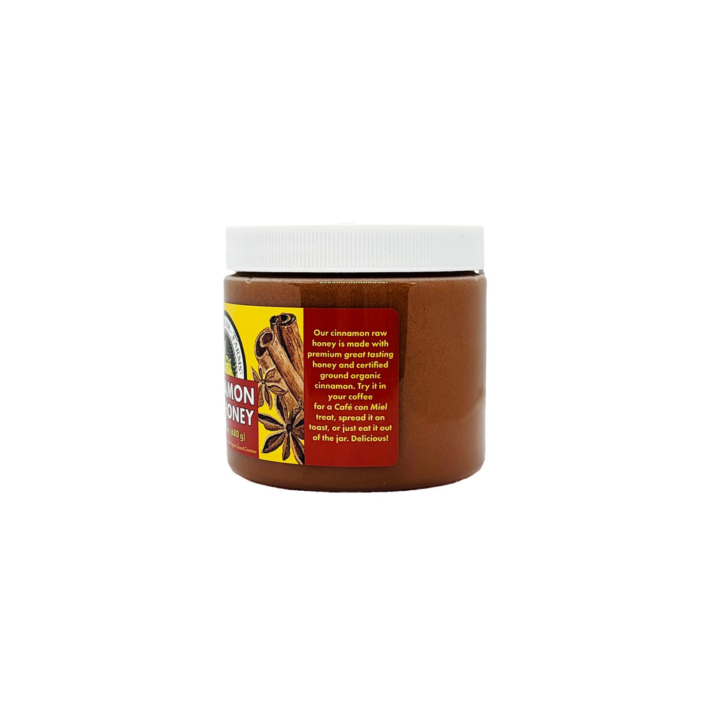 Cinnamon Raw Honey - 1.5lbs. - Case of 12