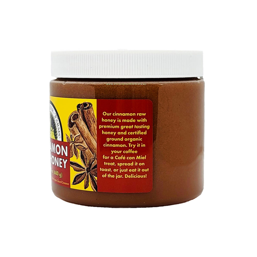 Cinnamon Raw Honey - 1.5lbs