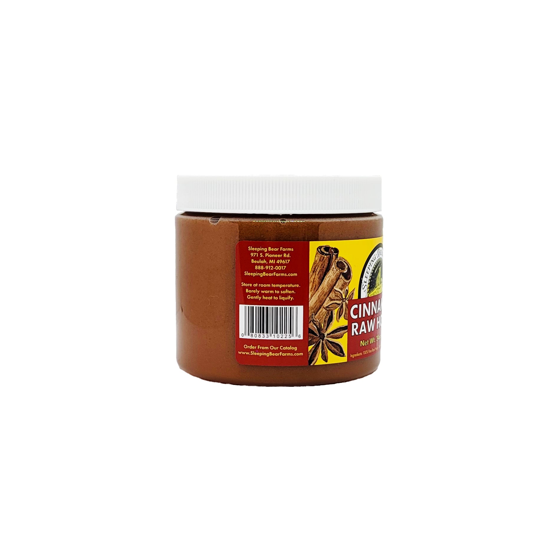 Cinnamon Raw Honey - 1.5lbs. - Case of 12