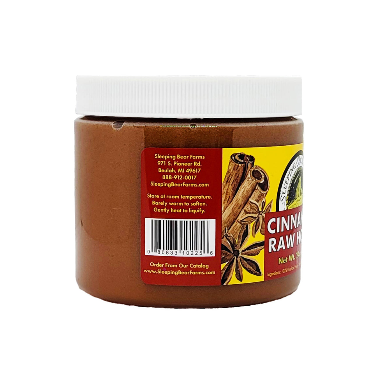 Cinnamon Raw Honey - 1.5lbs