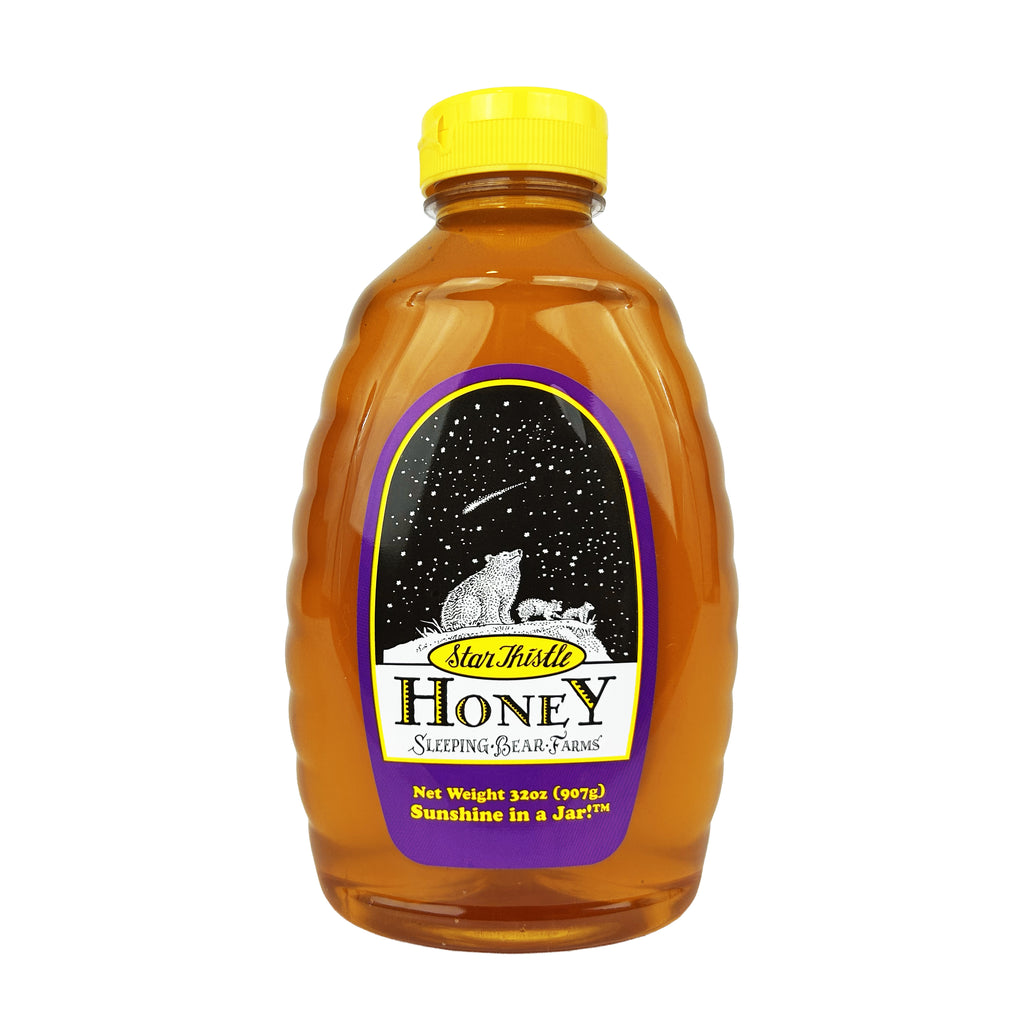 Star Thistle Honey 32oz. Bottle