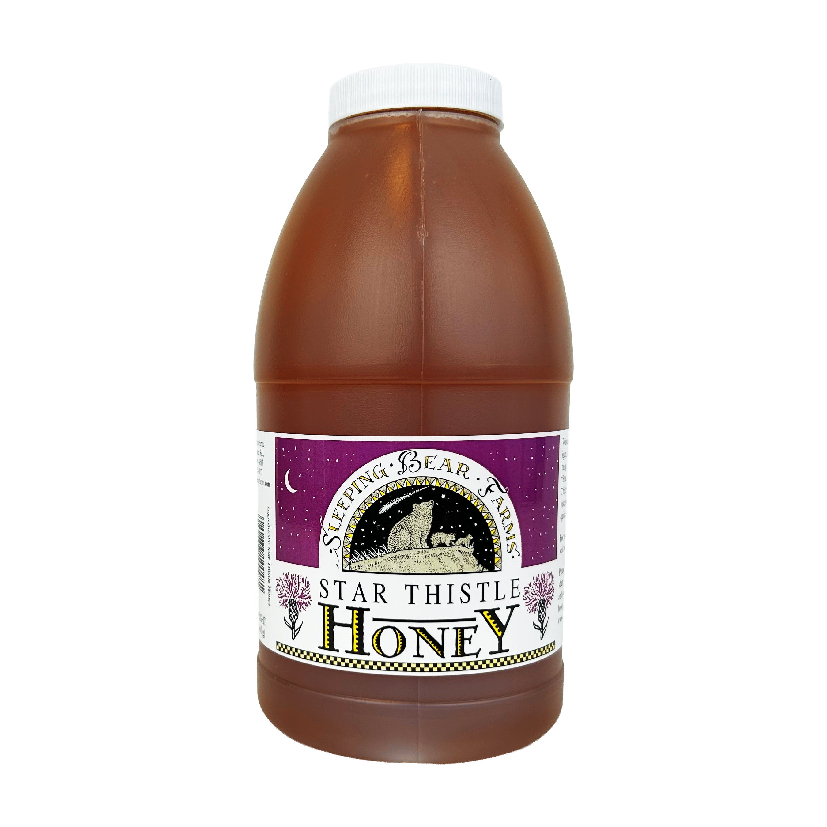 Star Thistle Honey Jug - 3 lbs.