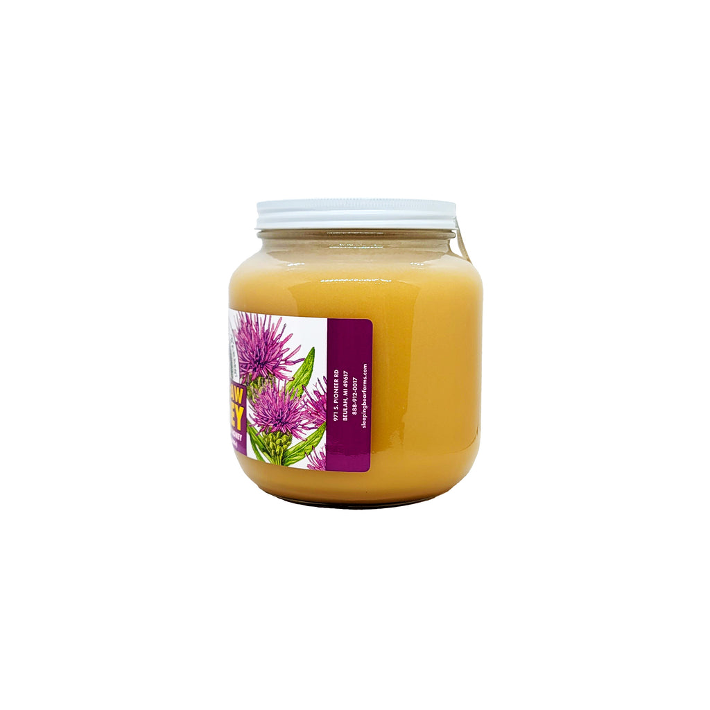 Raw Honey Half Gallon Glass Jar
