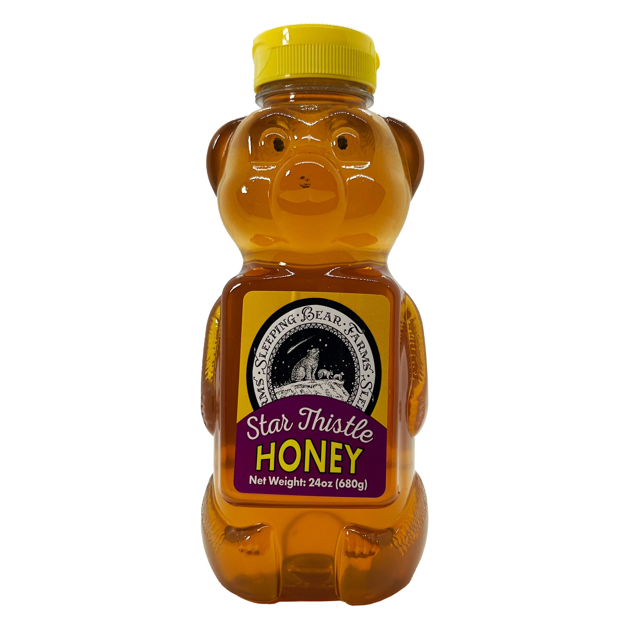 Star Thistle Honey Bear 24 oz.