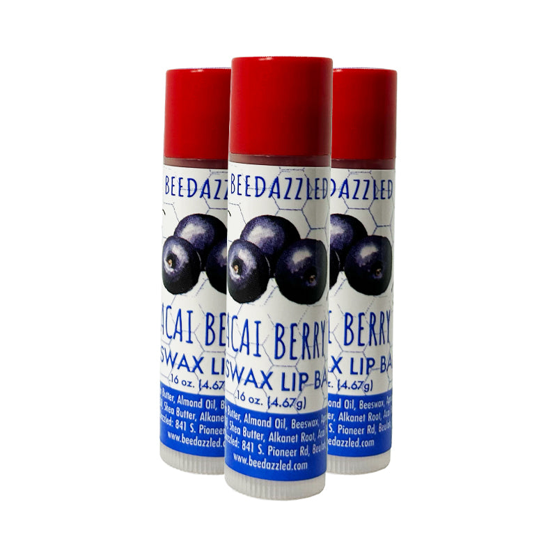 Acai Lip Balm - 3-Pack