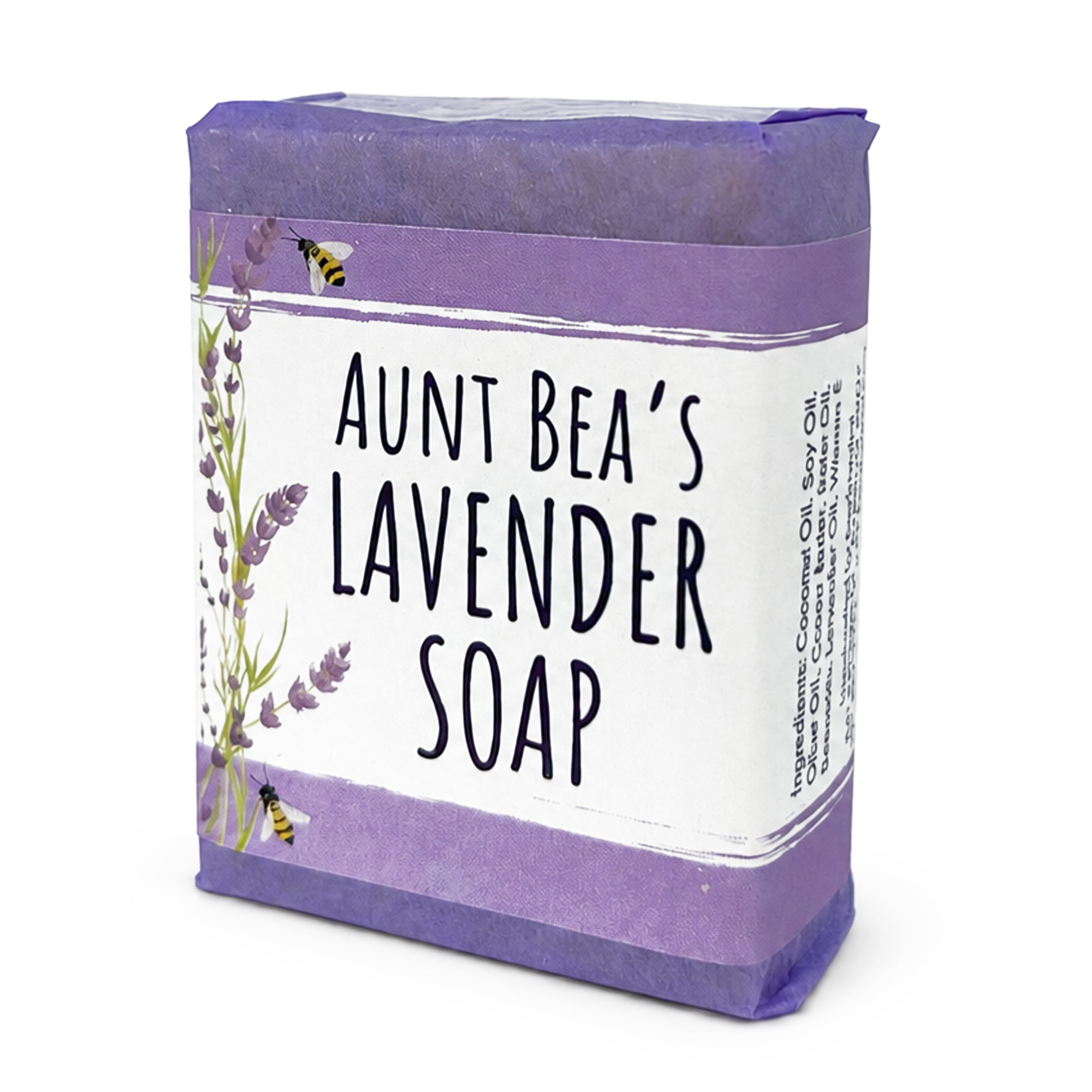 Aunt Bea's Lavender Soap Bar