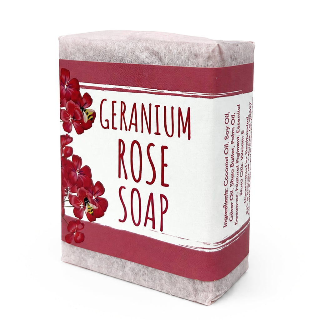 Geranium Rose Soap Bar