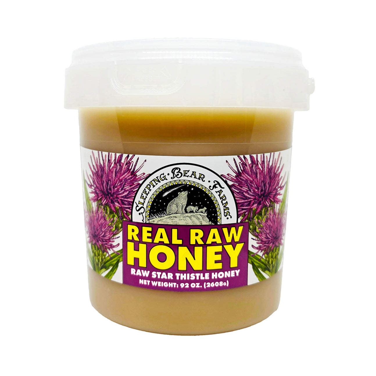 Raw Honey Half Gallon Bucket