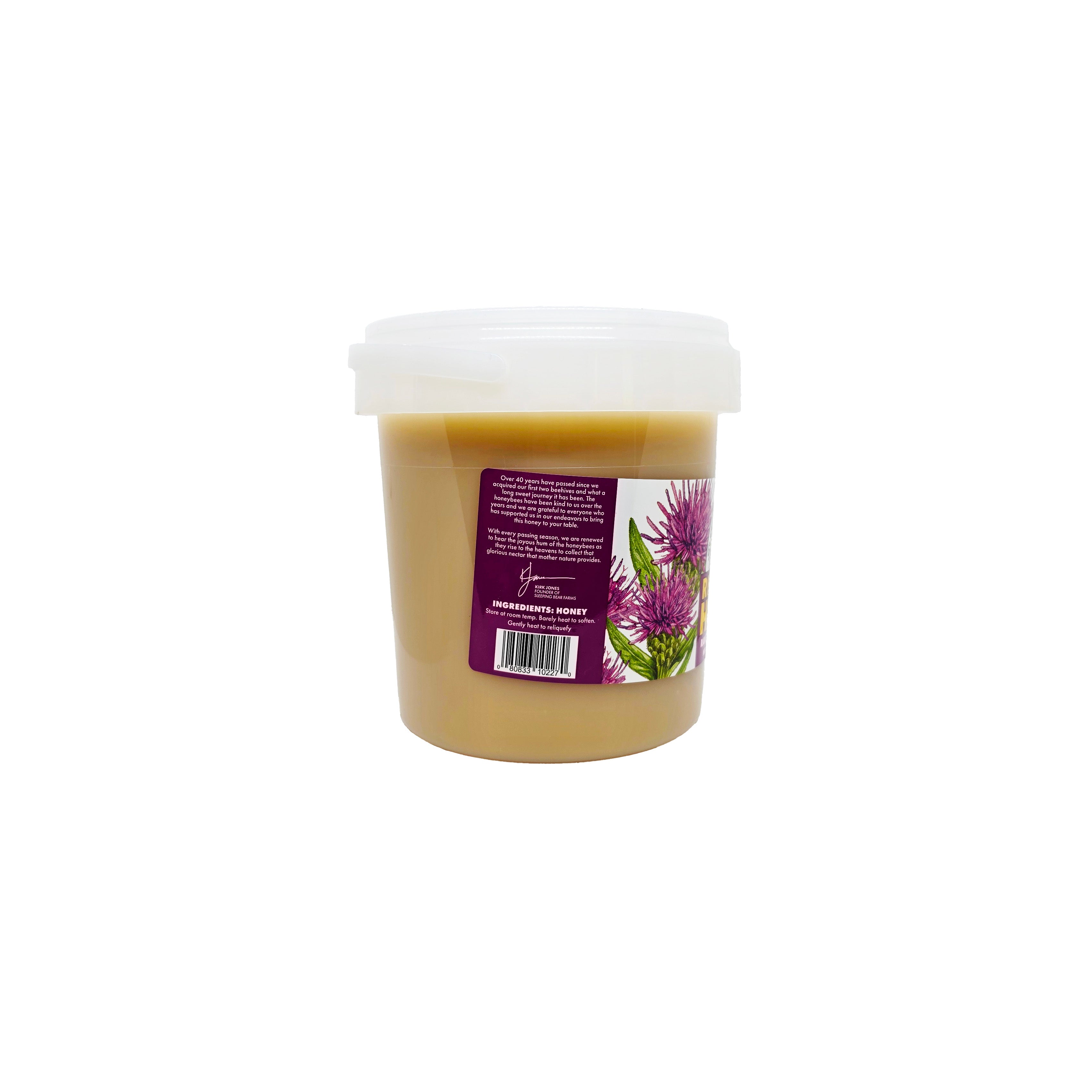 Raw Honey Half Gallon Tub