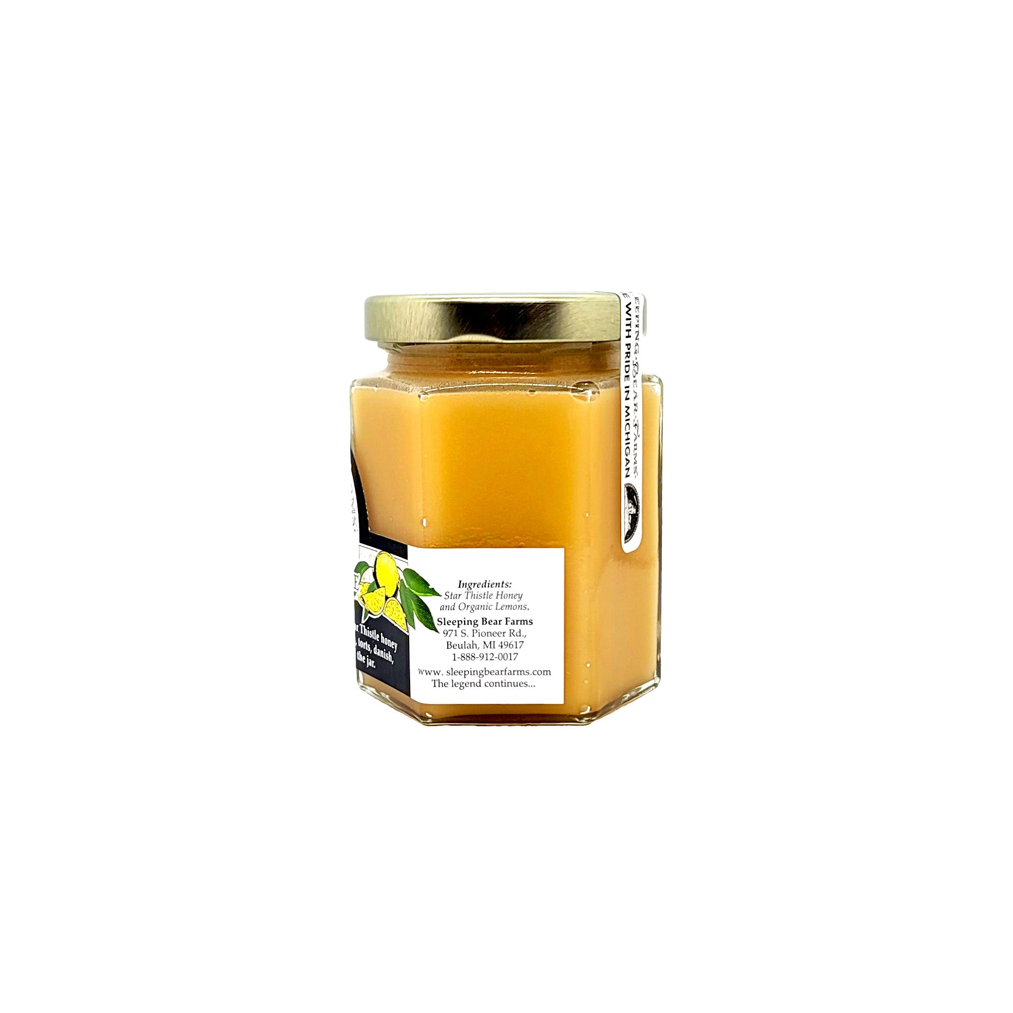 Lemon Honey Creme 8 oz. Jar – Sleeping Bear Farms