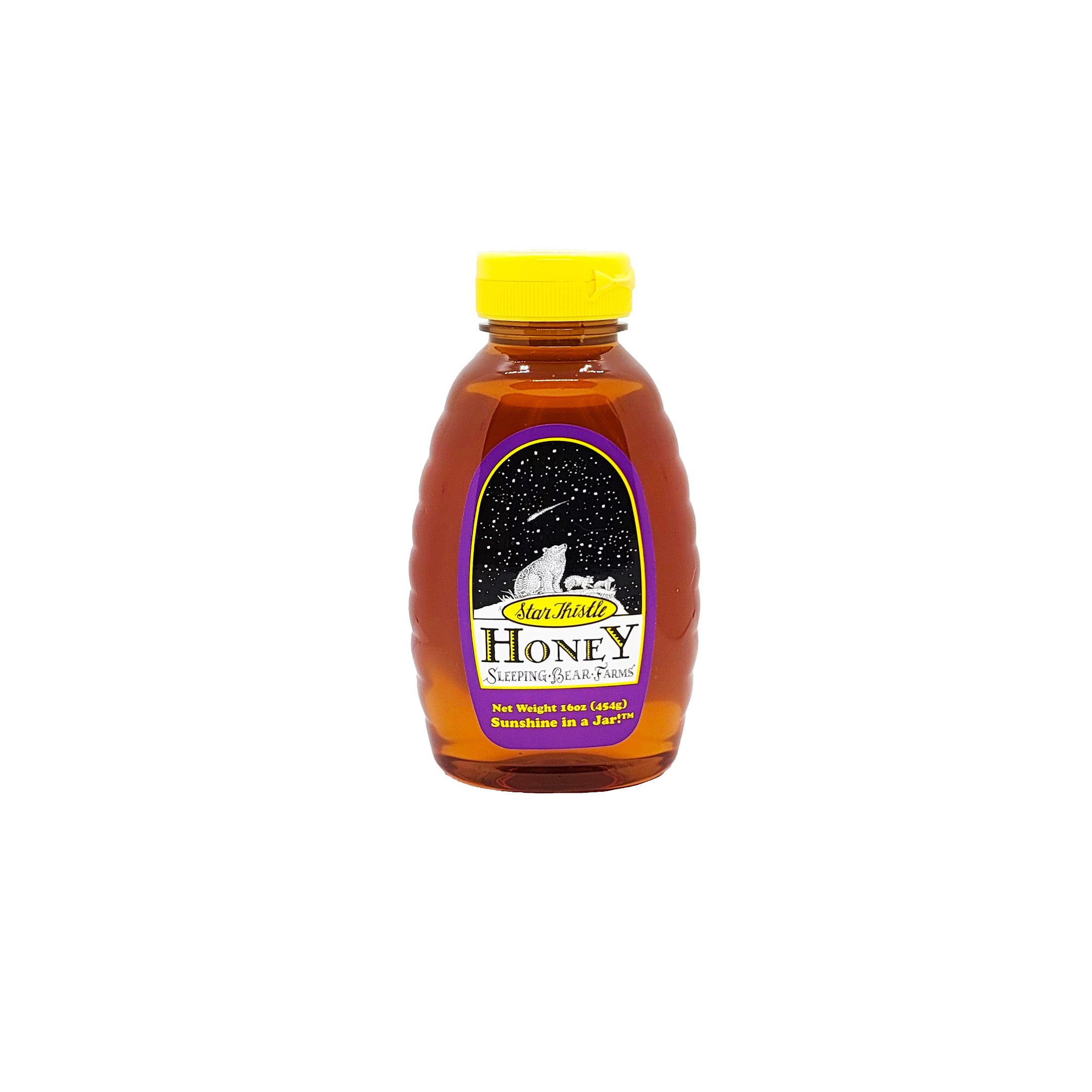Star Thistle Honey 16oz. Bottle - Case of 12