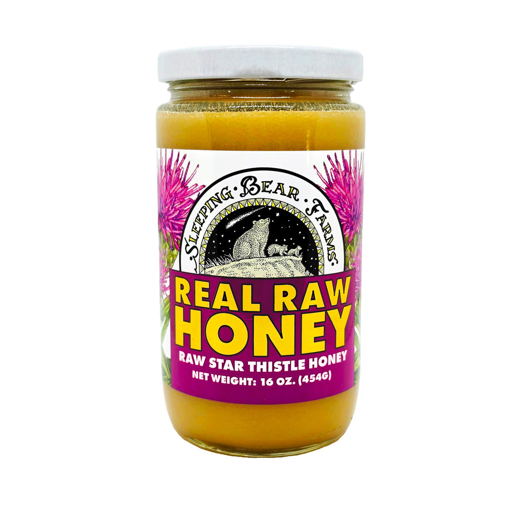 Raw Honey 1 lb. Glass Jar