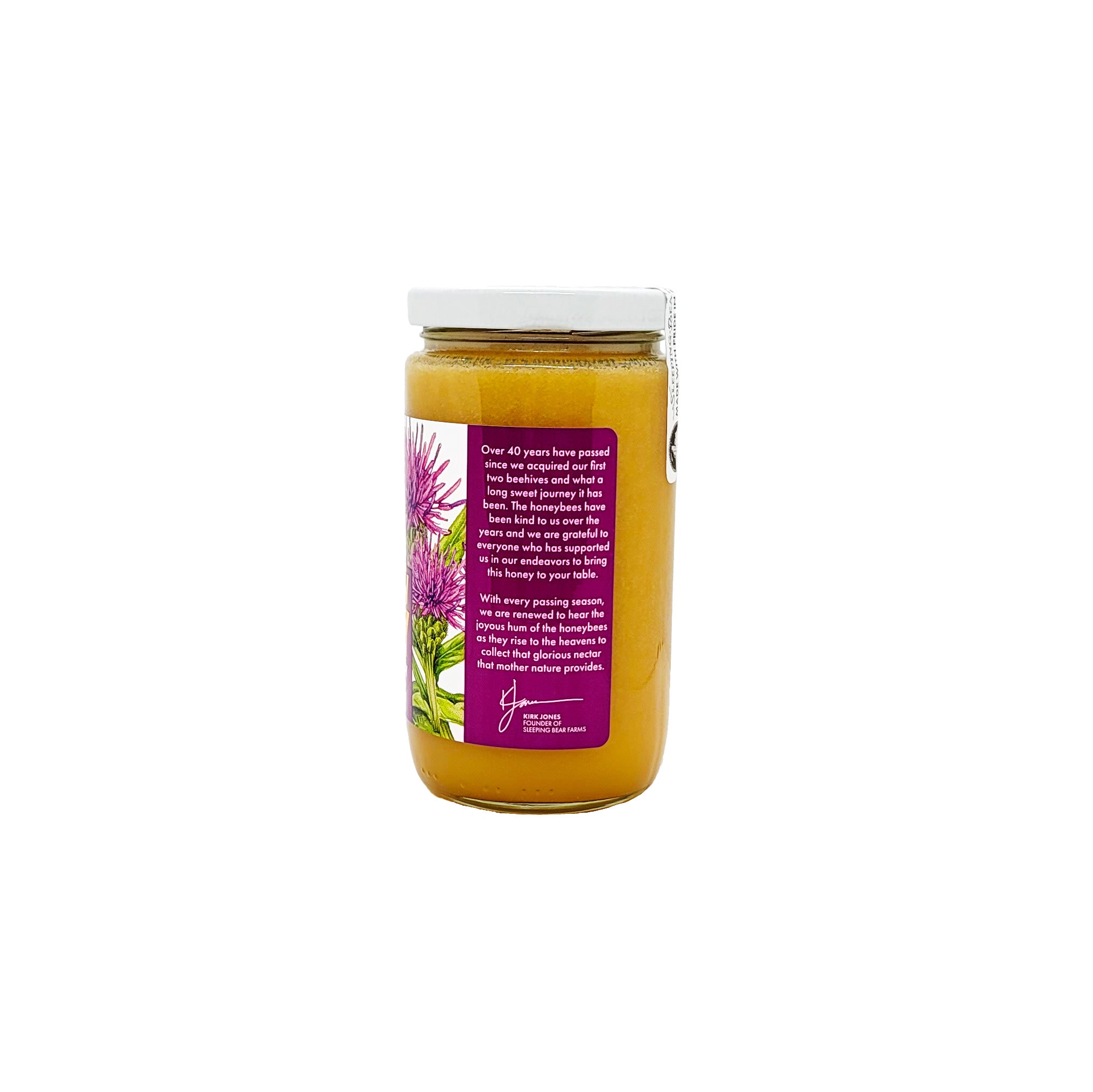 Raw Honey 1 lb. Glass Jar