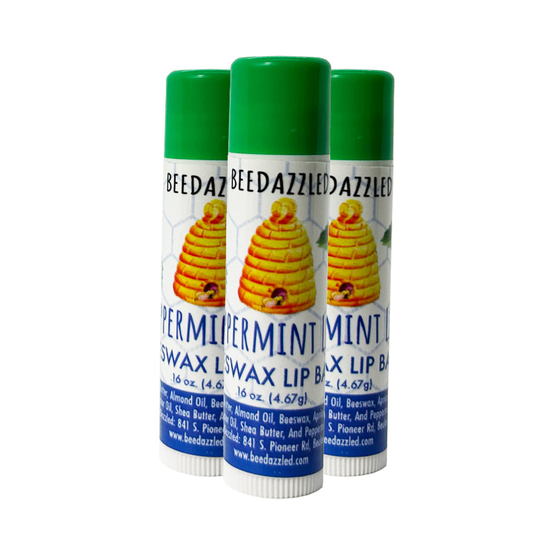 Peppermint Lip Balm - 3-Pack