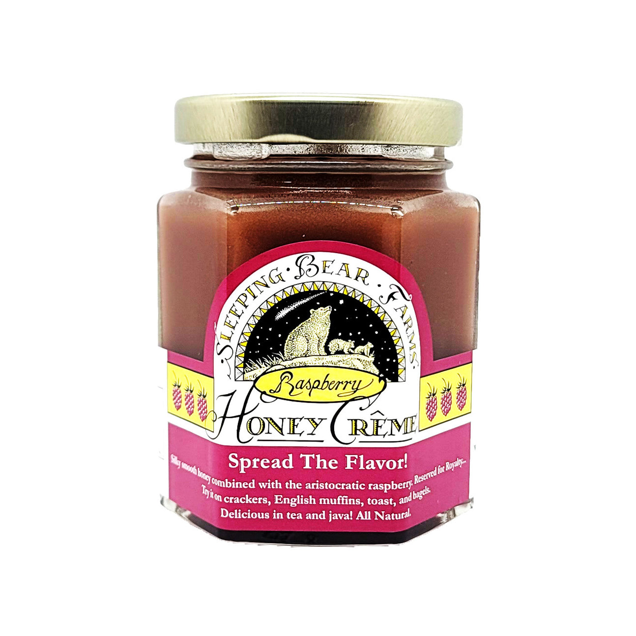 Raspberry Honey Creme 8 oz. Jar