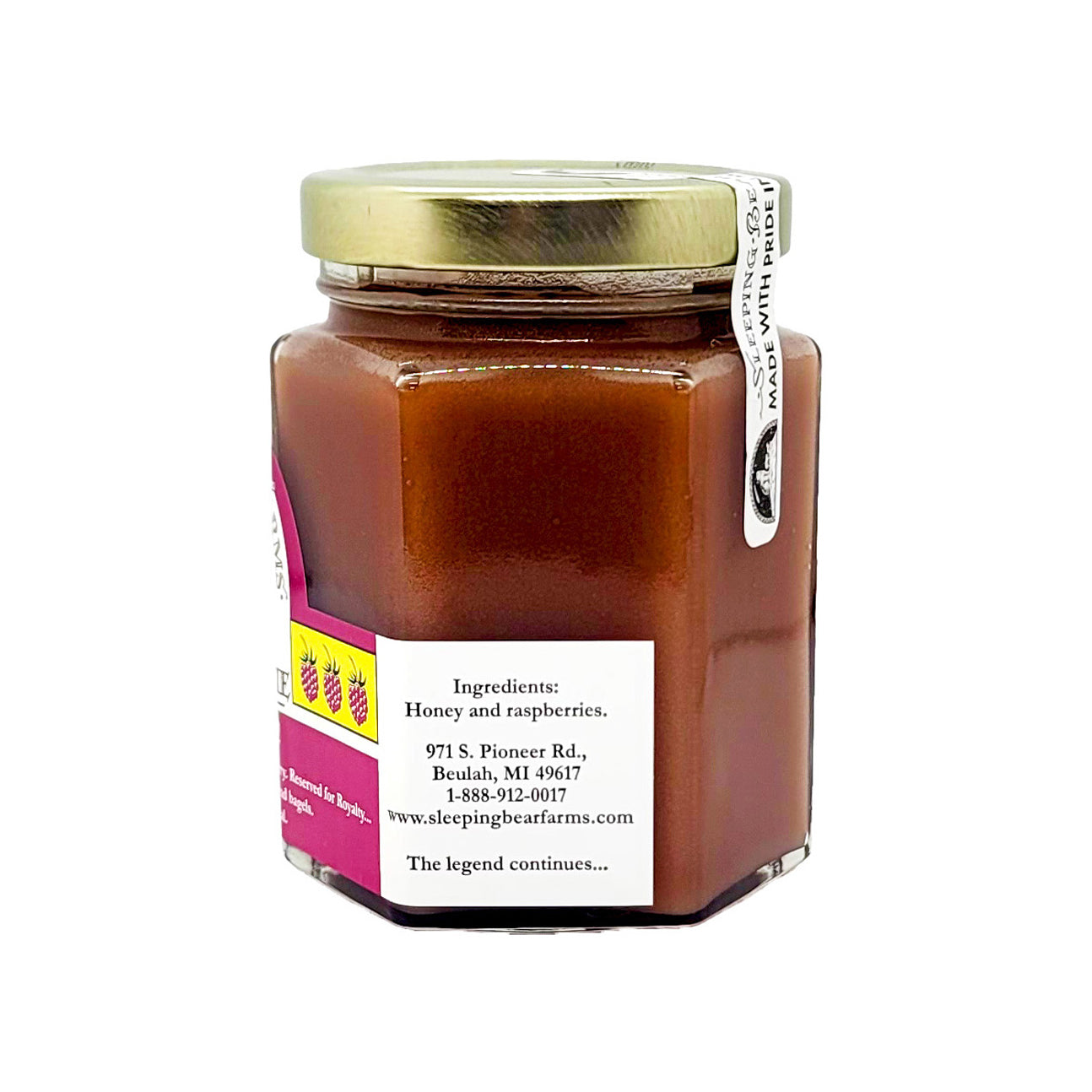 Raspberry Honey Creme 8 oz. Jar