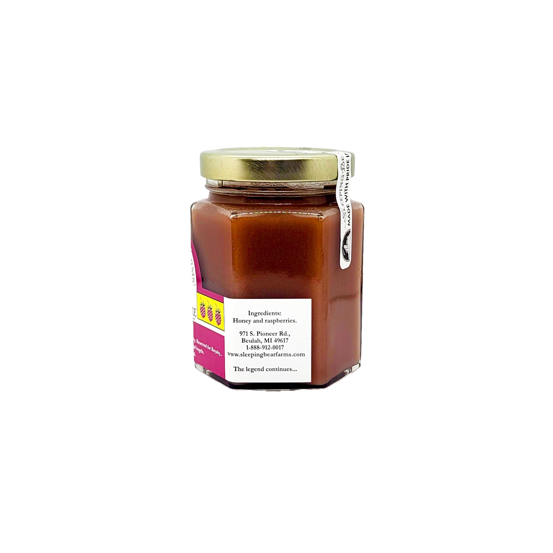 Raspberry Honey Creme 8 oz. Jar