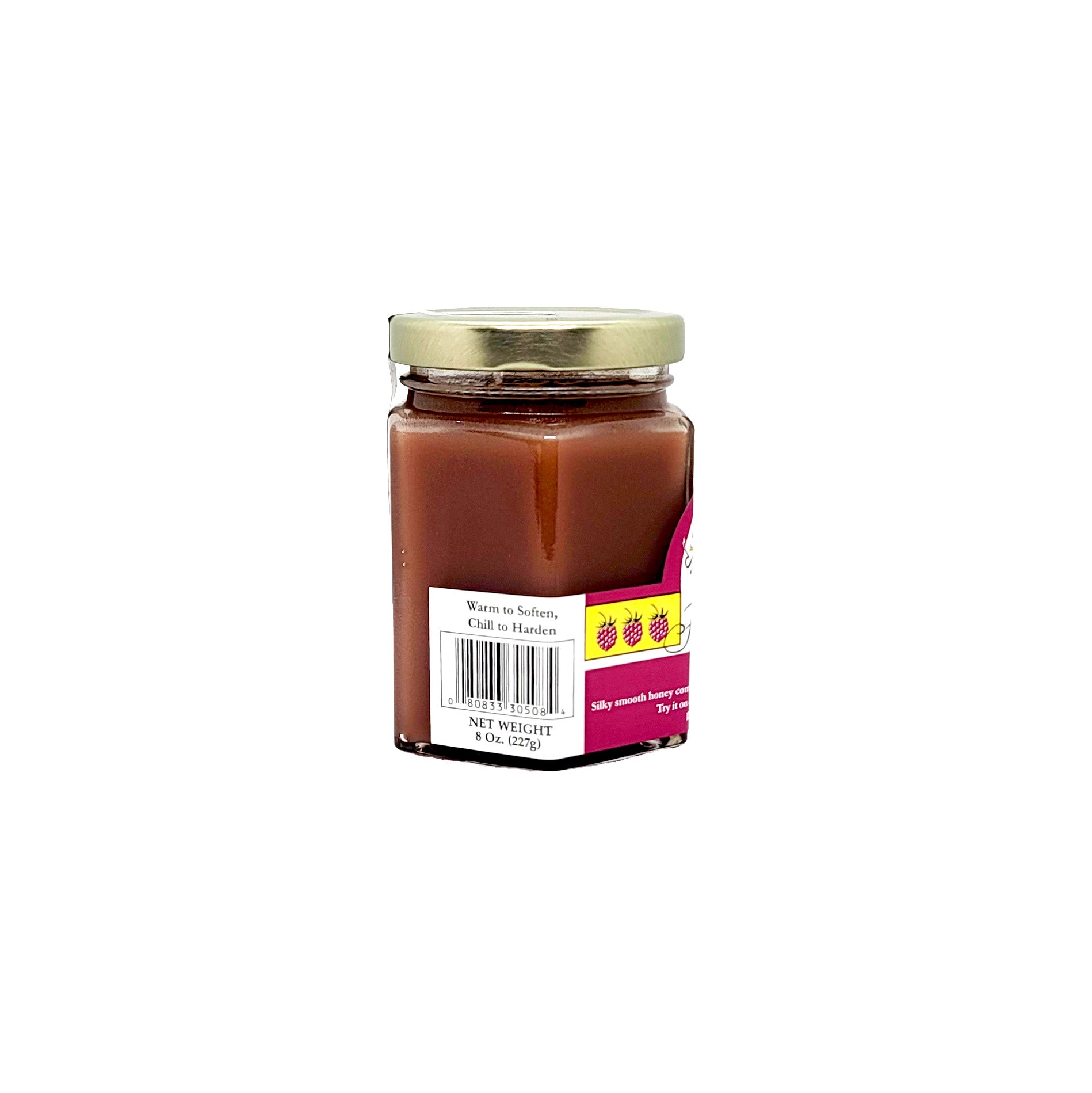 Raspberry Honey Creme 8 oz. Jar - Case of 12