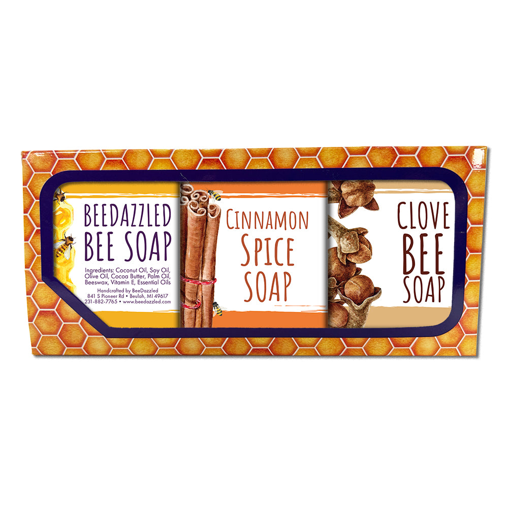 Bee Soap Variety Pack: Spicy