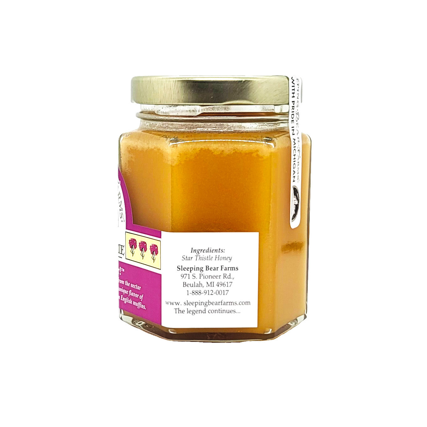 Star Thistle Honey Creme 8 oz. Jar