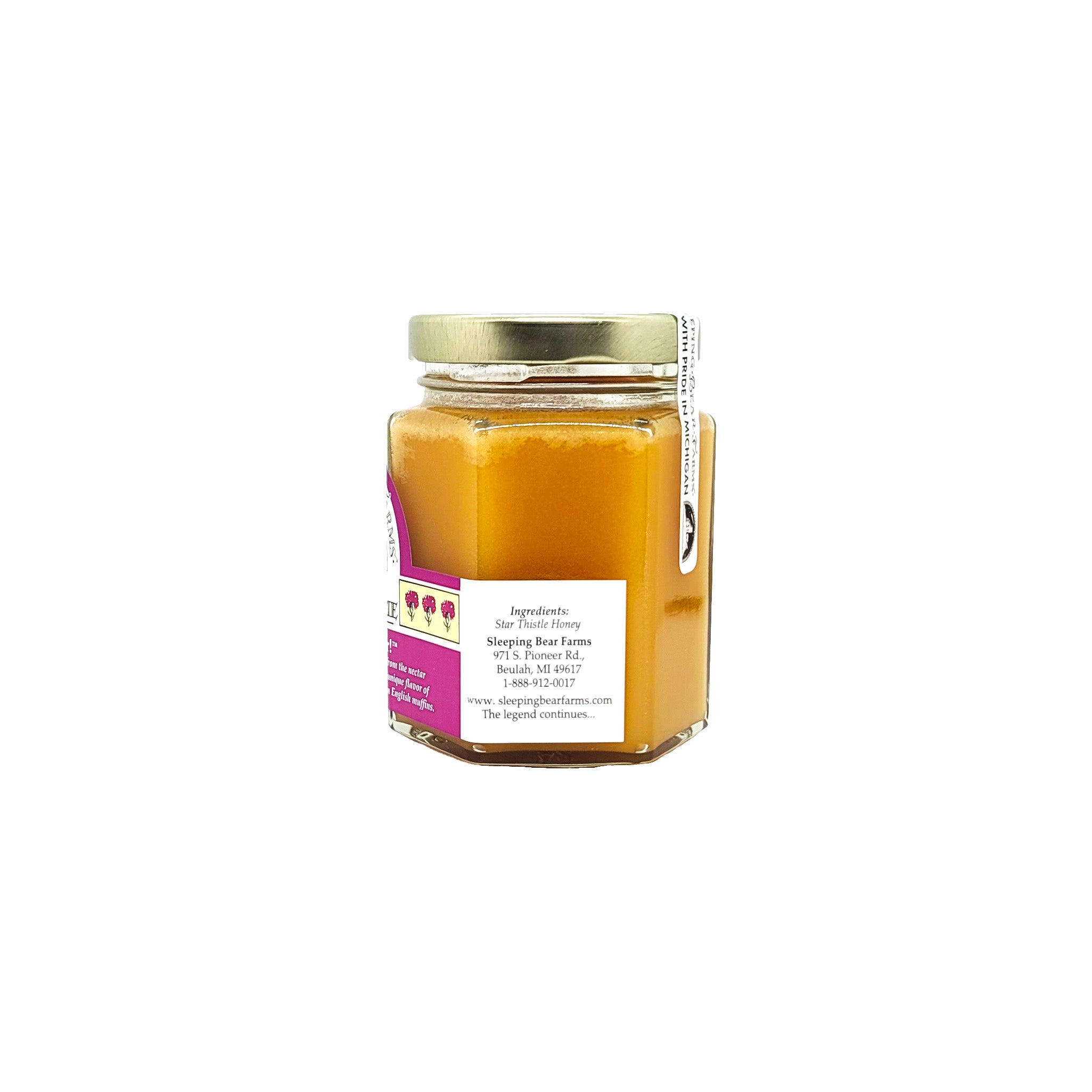 Star Thistle Honey Creme 8 oz. Jar