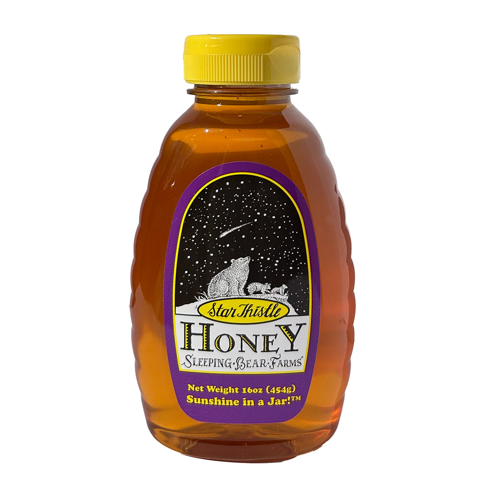 Star Thistle Honey 16oz. Bottle - Case of 12
