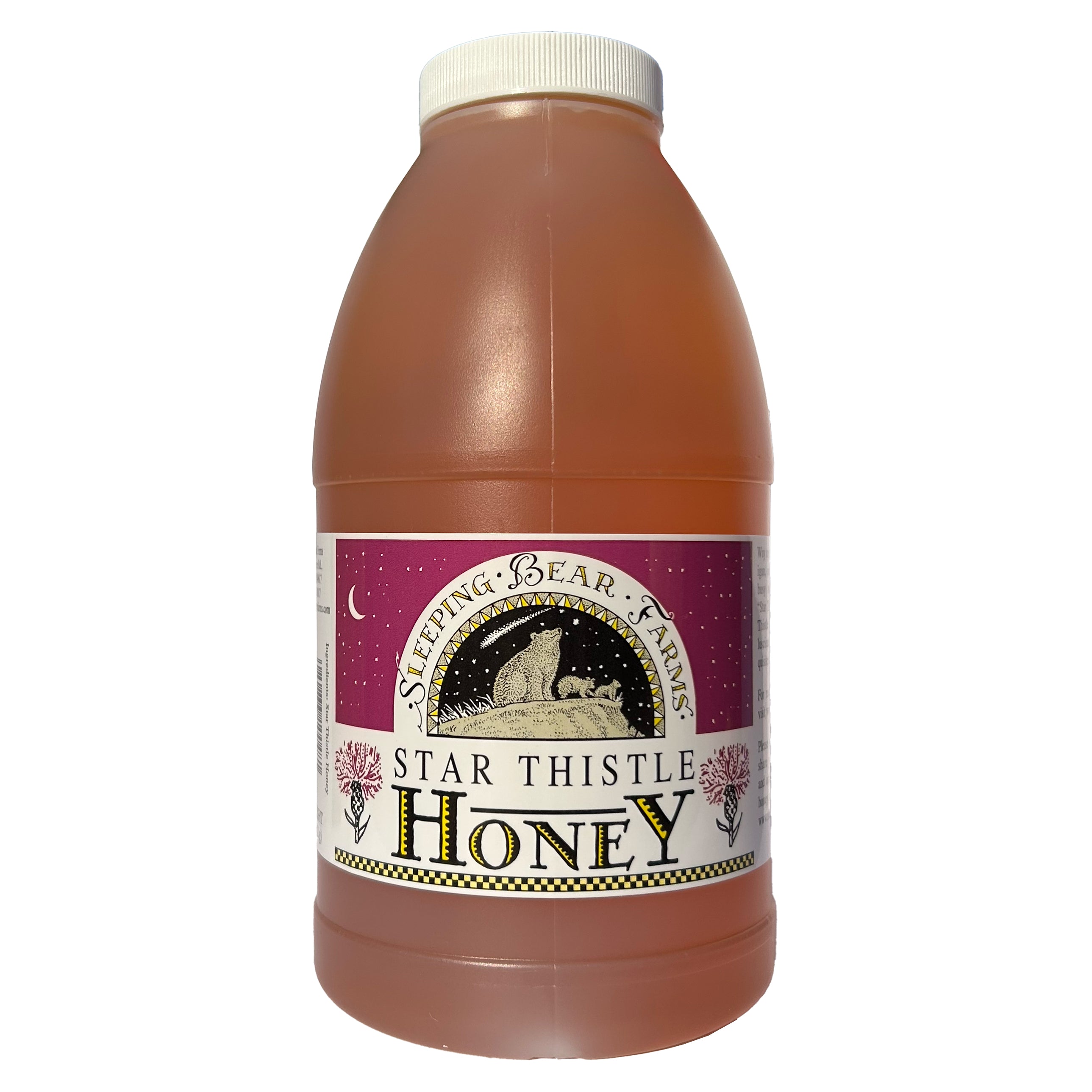 Star Thistle Honey Jug 3 lb. - Case of 6