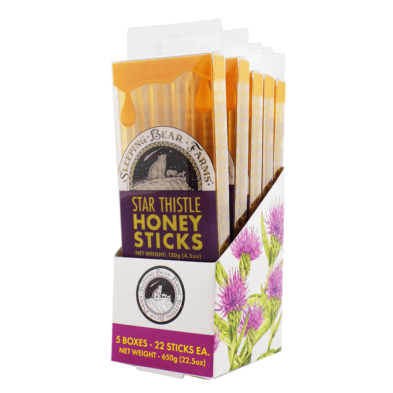 110 Ct Star Thistle Honey Sticks