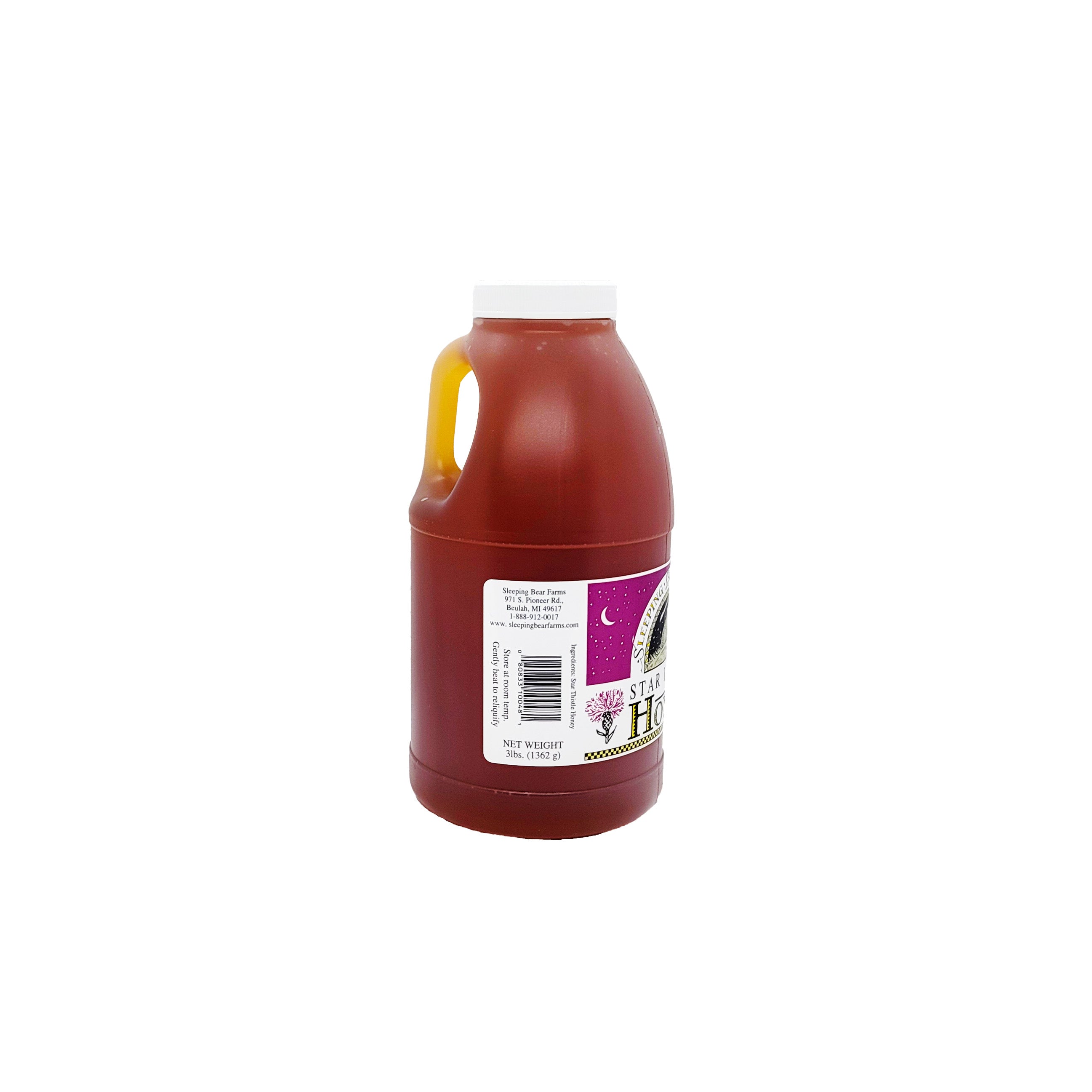 Star Thistle Honey Jug - 3 lbs.
