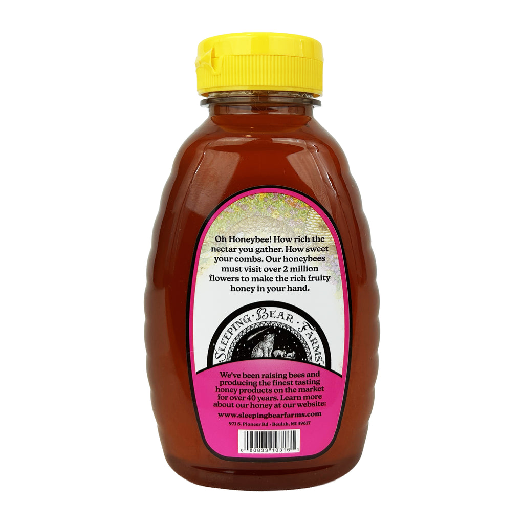 Wildflower Honey 16 oz. Bottle - Case of 12